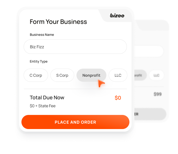 <p>Save Time, Money & Stress with Bizee’s $0 Nonprofit Formation</p>